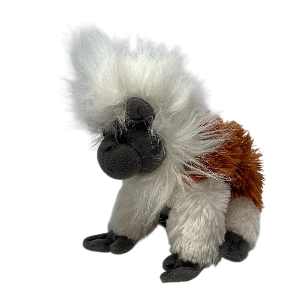 💚 Wild Republic Cotton-top Tamarin Stuffed Monkey